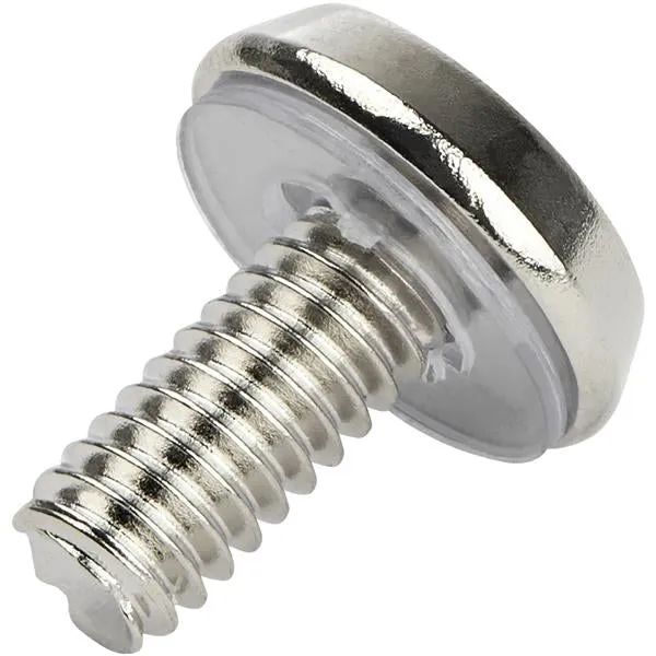 12-24 Server Rack Screws Nickel