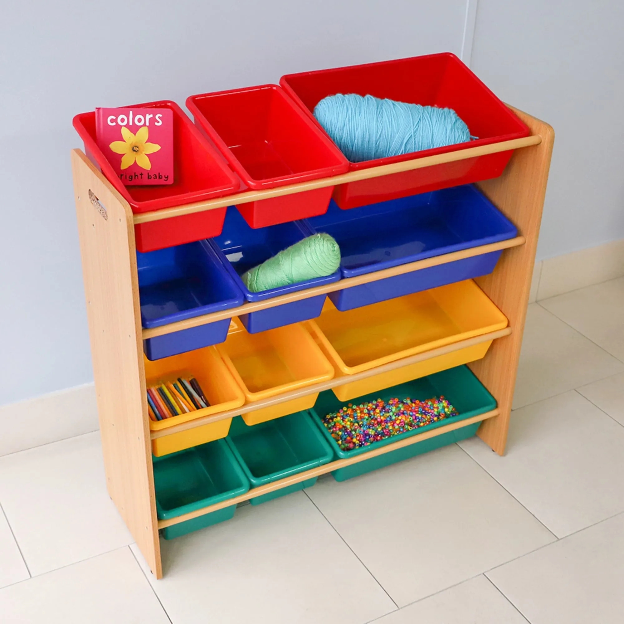 12 Bin Toy Organizer