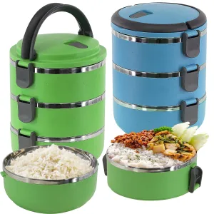 3 Layer Tier Lunch Box