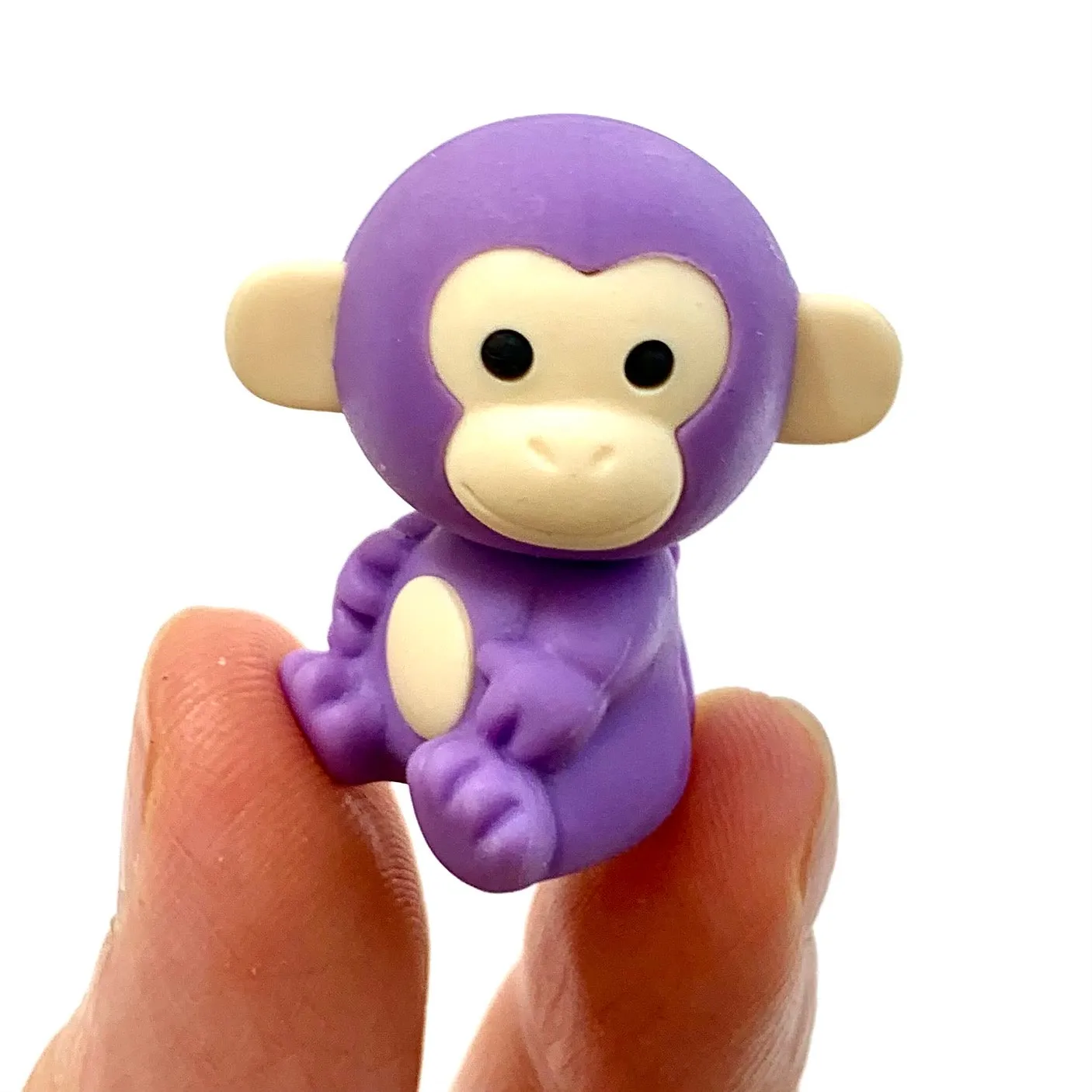 38455 Iwako Colorz Monkey -12 sets of 5 Erasers