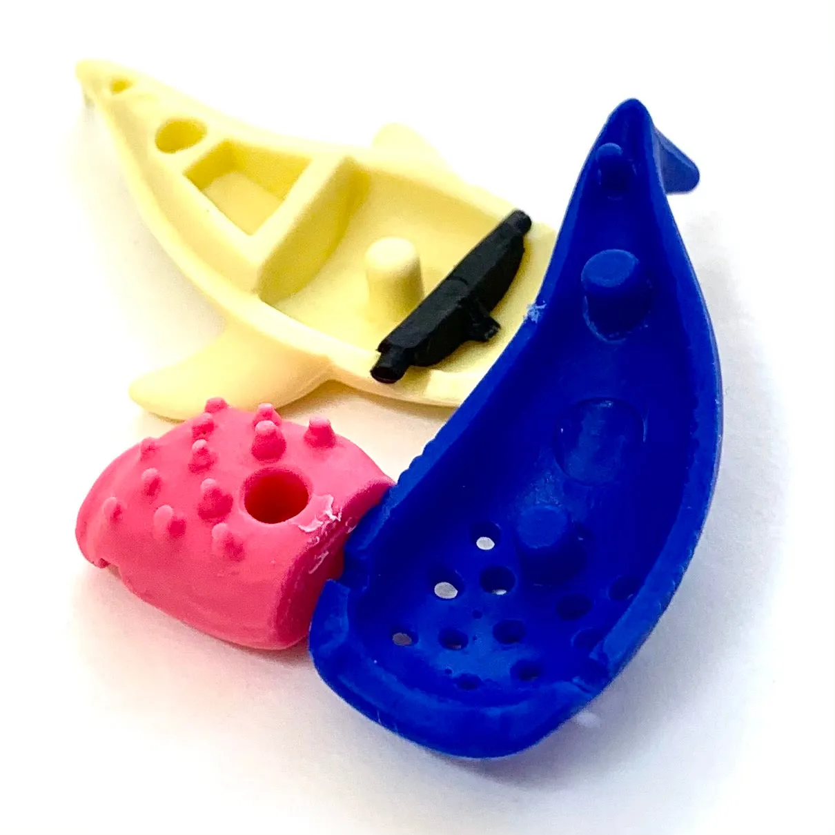 38456 Iwako Colorz Whale Sharks-12 sets of 5 Erasers