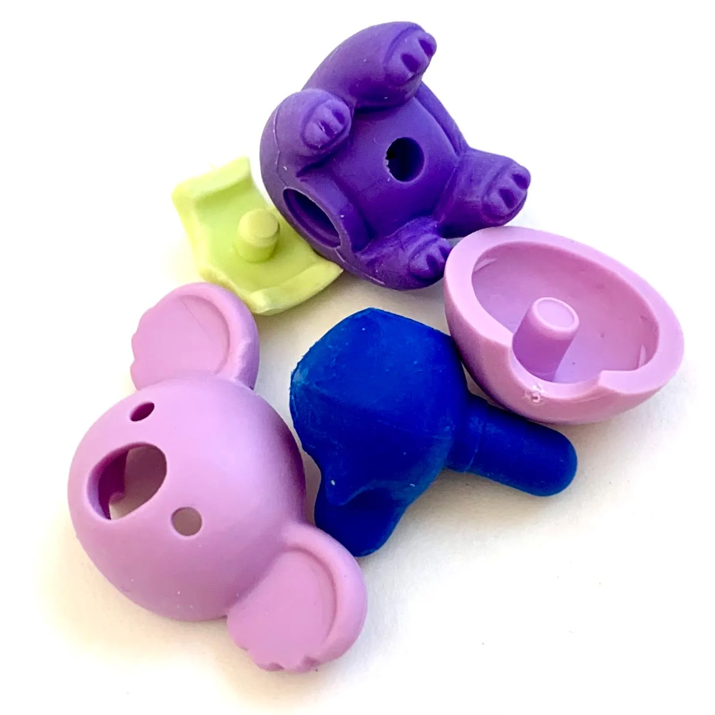 38460 Iwako Colorz Koala -12 sets of 5 Erasers