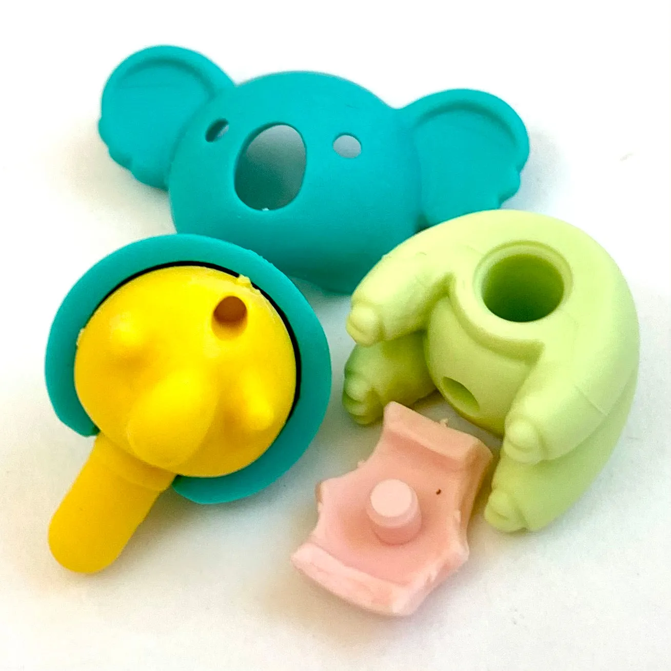 38460 Iwako Colorz Koala -12 sets of 5 Erasers