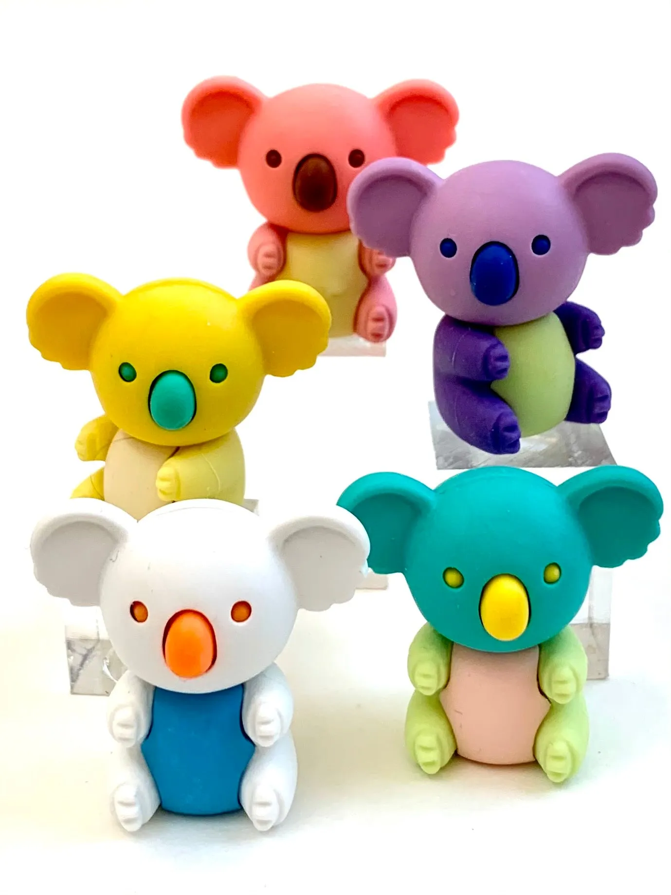 38460 Iwako Colorz Koala -12 sets of 5 Erasers