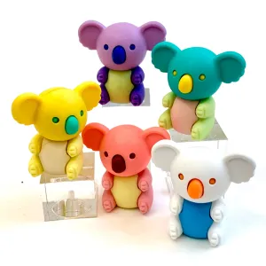 38460 Iwako Colorz Koala -12 sets of 5 Erasers