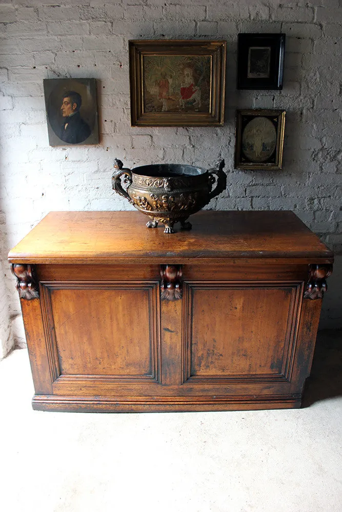 A Fine Quality Victorian Mahogany Six-Drawer Shop Counter c.1870-80