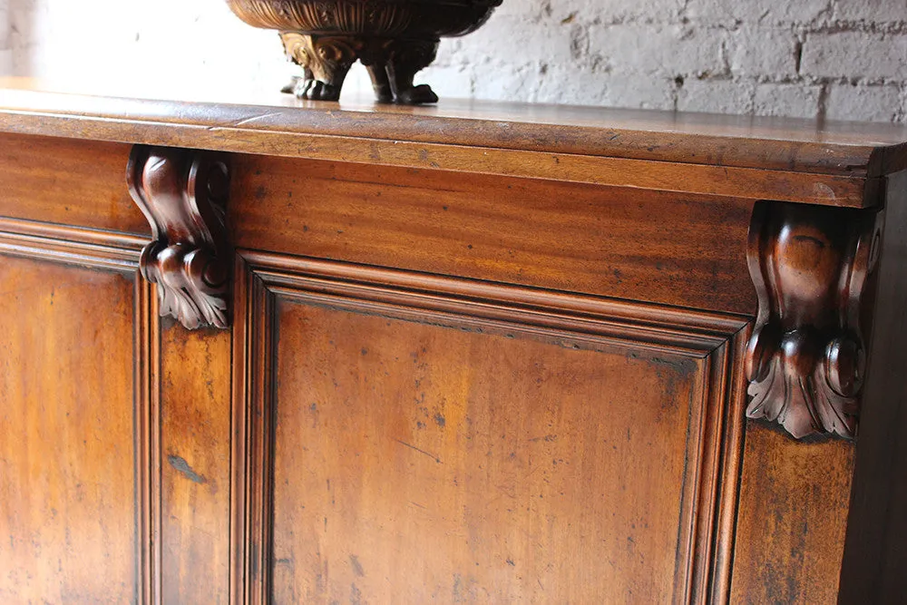 A Fine Quality Victorian Mahogany Six-Drawer Shop Counter c.1870-80