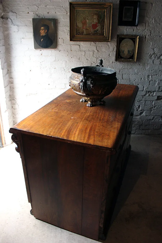 A Fine Quality Victorian Mahogany Six-Drawer Shop Counter c.1870-80