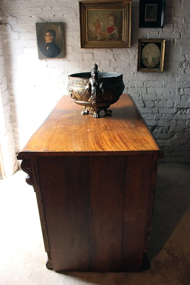 A Fine Quality Victorian Mahogany Six-Drawer Shop Counter c.1870-80