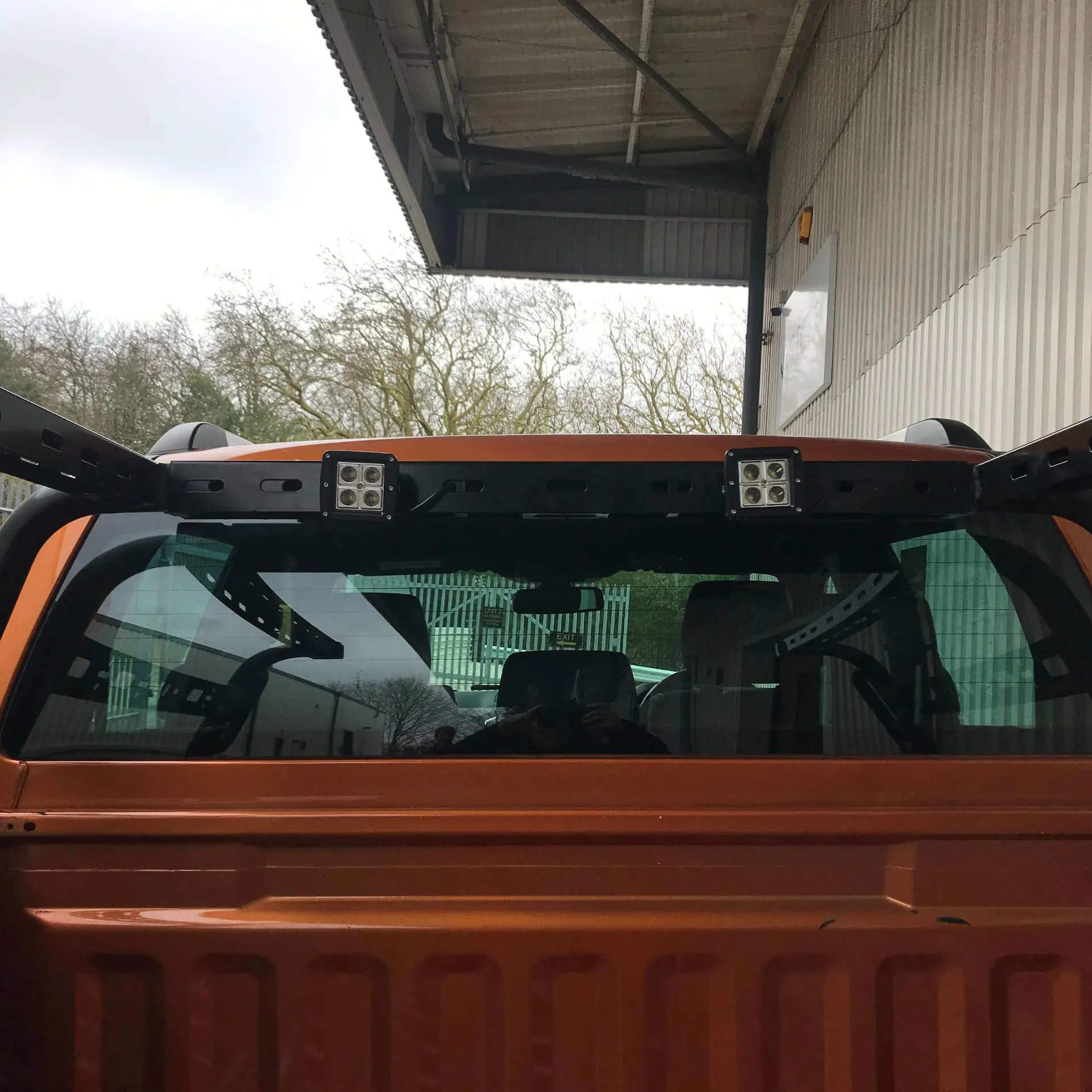 Adjustable Load Bed Cargo Frame with Flat Rack for Ford Ranger 2022 