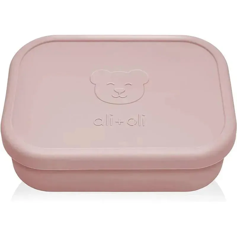 Ali   Oli - Leakproof Silicone Bento Box, Rose