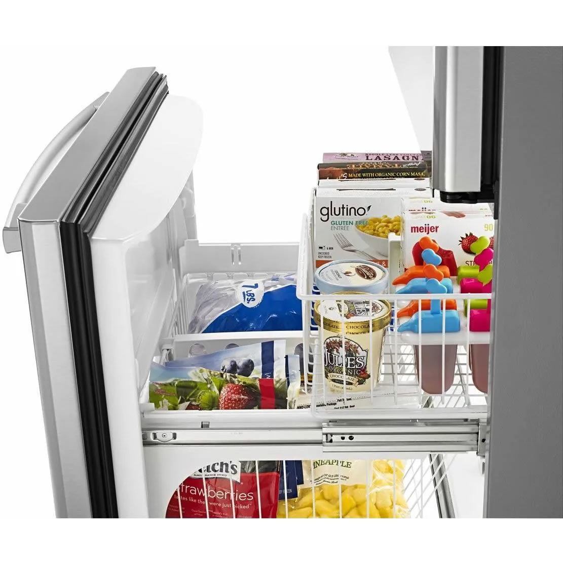 Amana 33in 22cu.ft. Bottom Mount Freezer Refrigerator ABB2224BRM