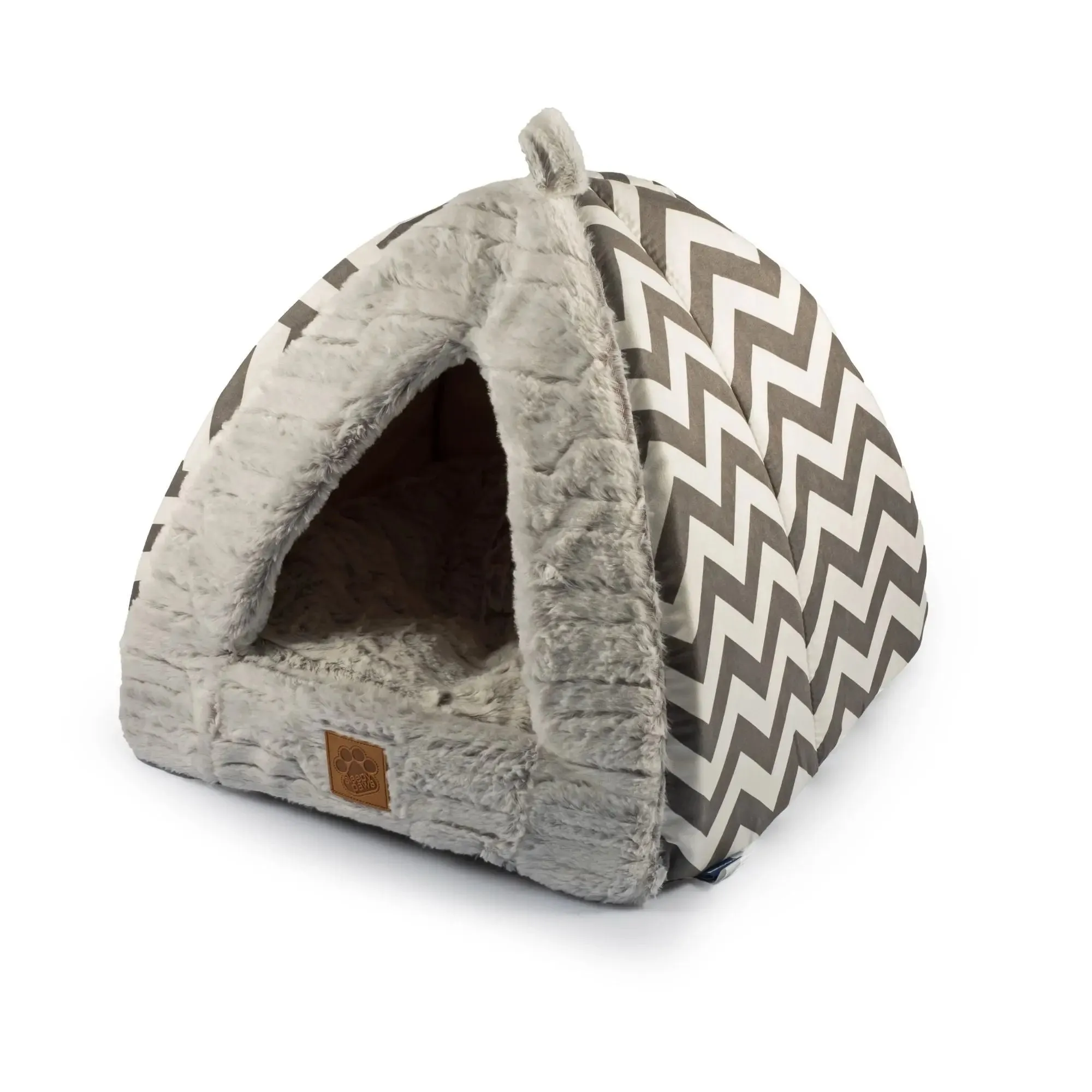 Ancol Plush Pyramid Cat Bed