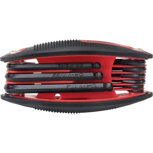 Ball End Fold-Up Hex Key Set