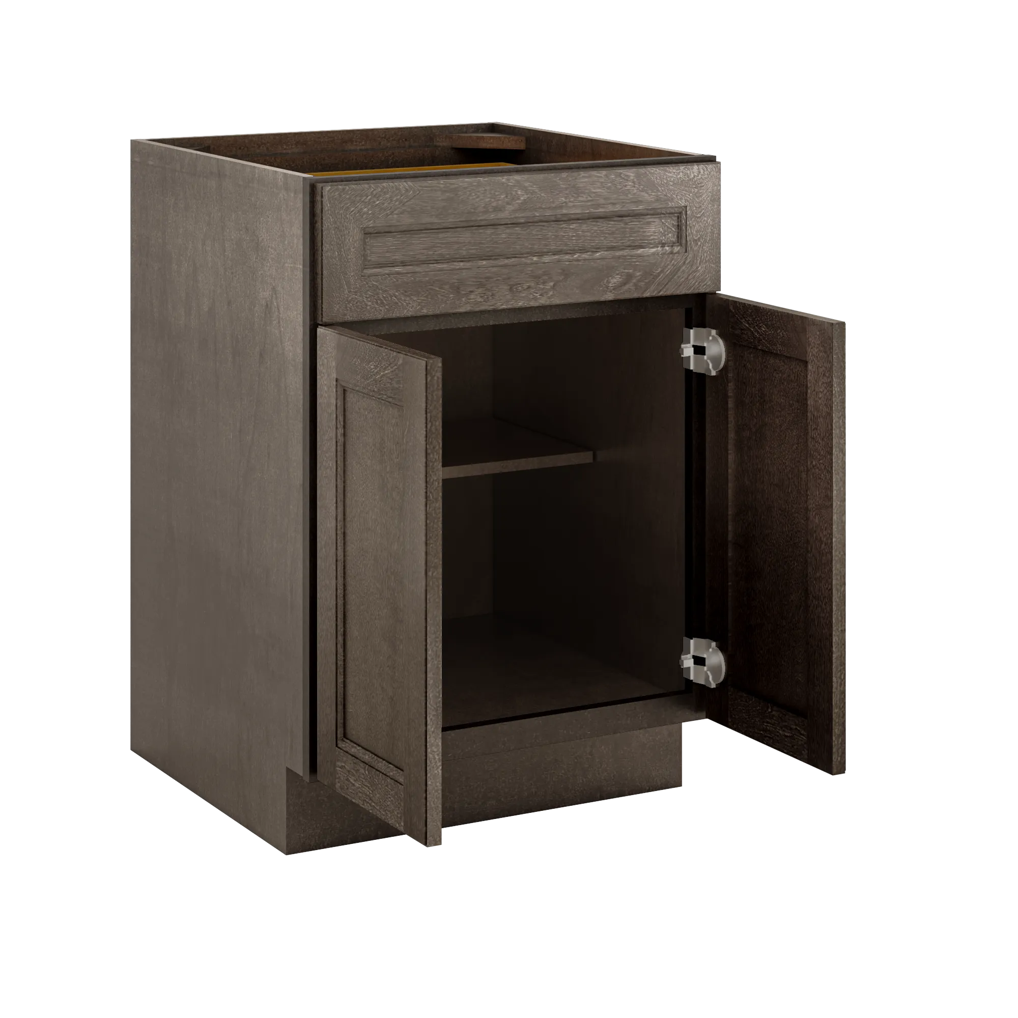 Base Kitchen Cabinet B24 Milan Slate 24 in. width 34.5 in. height 24 in. depth