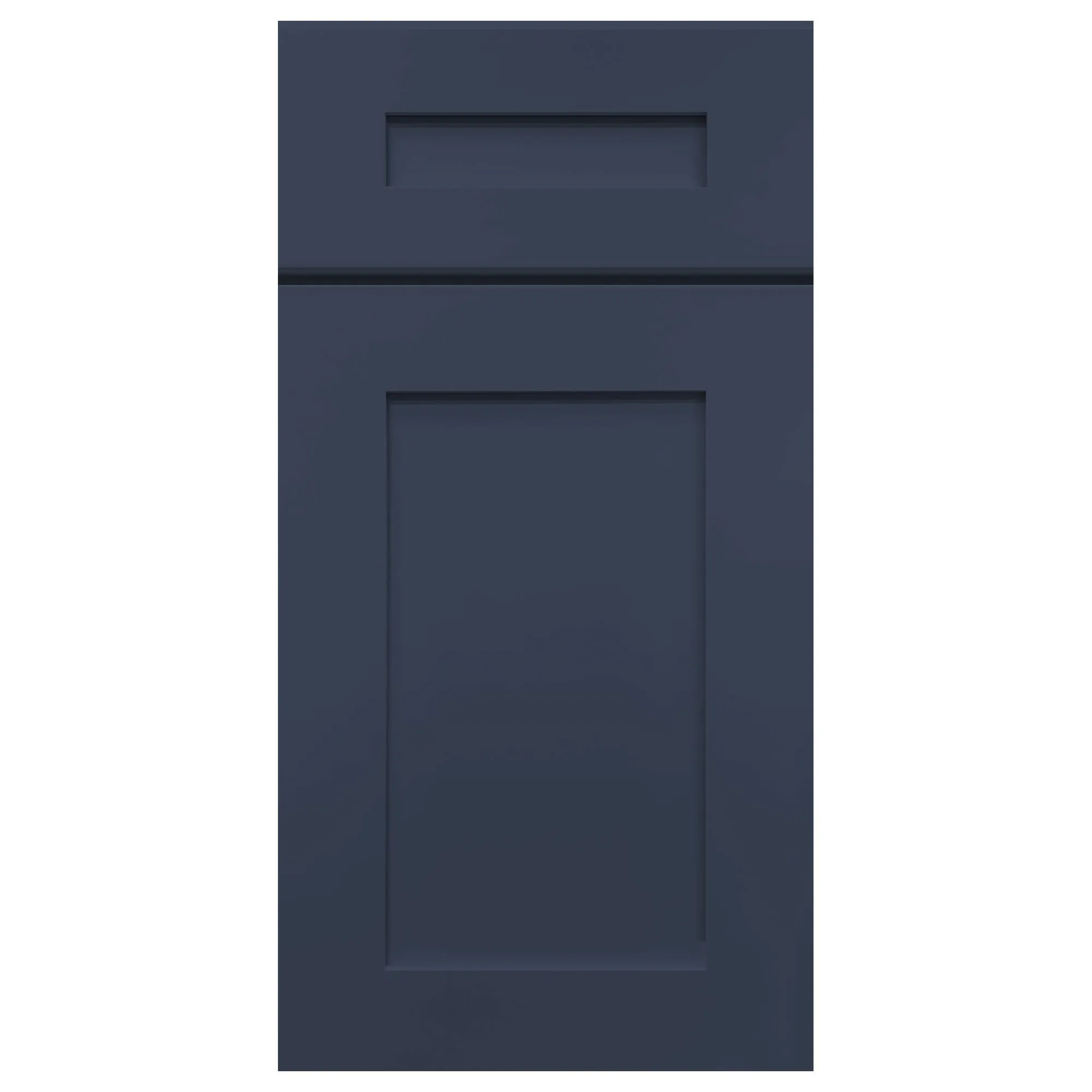 Base Kitchen Cabinet B27 Danbury Blue LessCare 27 in. width 34.5 in. height 24 in. depth