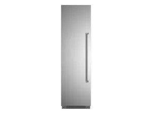 Bertazzoni 24 inch Left Door Built-in Freezer With Automatic Ice Maker REF24FCIPIXL/23