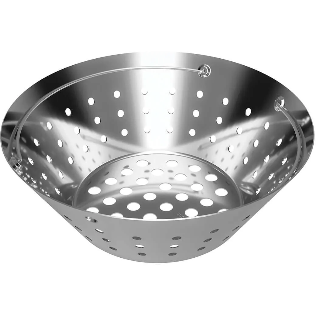 Big Green Egg Stainless Steel Fire Bowl for XL Egg 122681