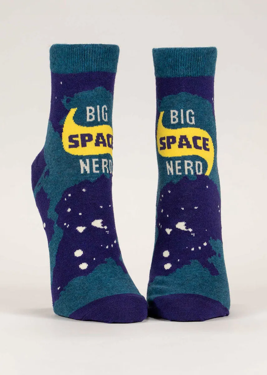 Big Space Nerd Ankle Socks