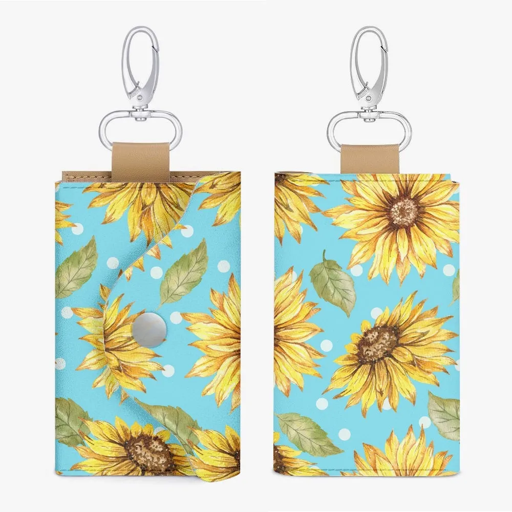 Blue Sunshine Key Holder Case