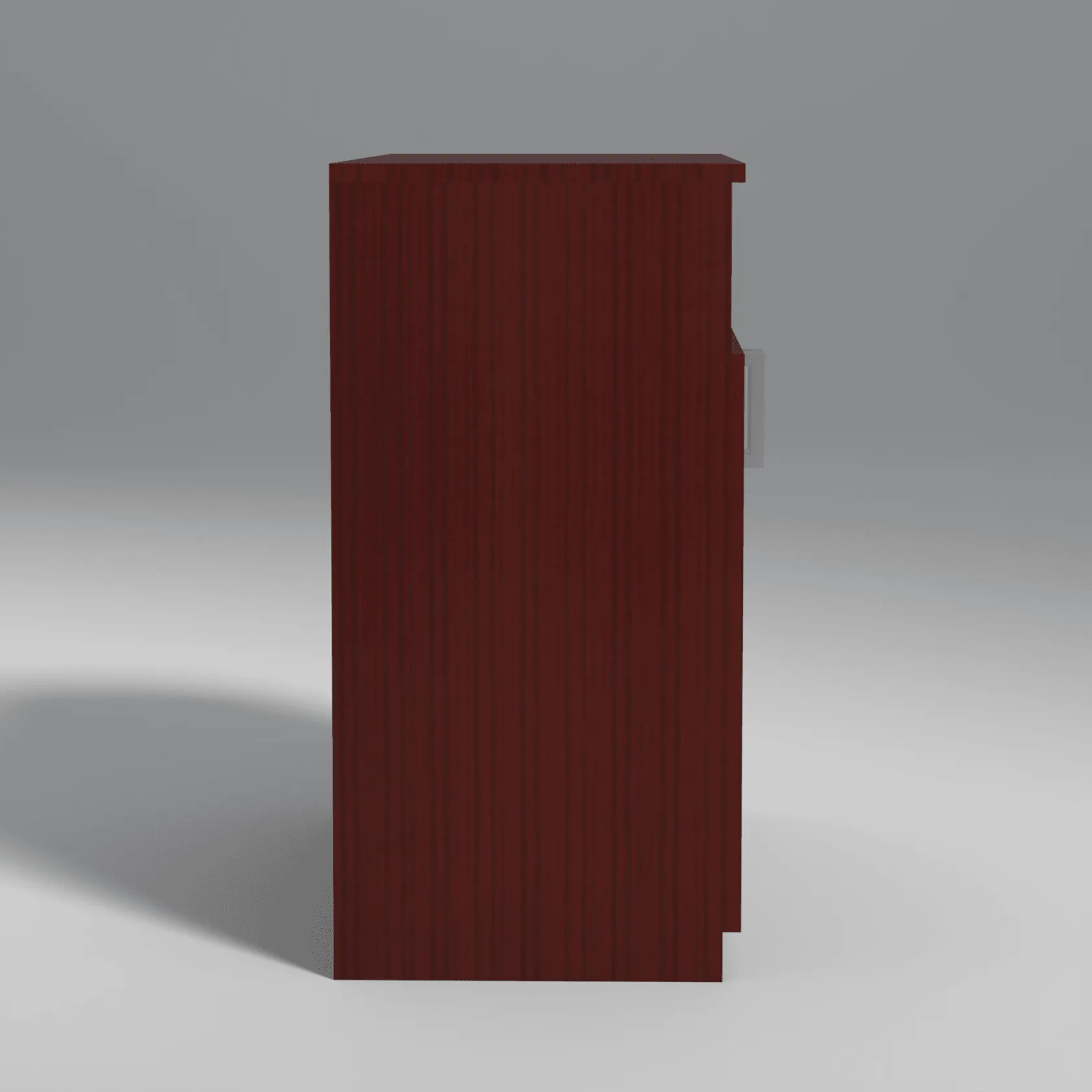 Brady Engineered Wood Shoerack In Mahogany