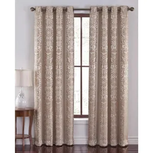 Cannon Como Jacquard Grommet Curtain Panel