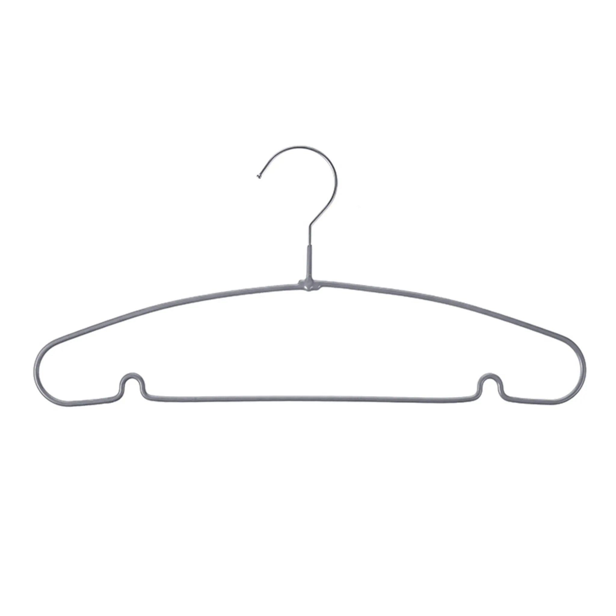 Comet Coated Non-Slip Hangers, Gray, Set of 30 - Suit/Coat Hangers - 🏆 #85 - Home Décor - Best of December