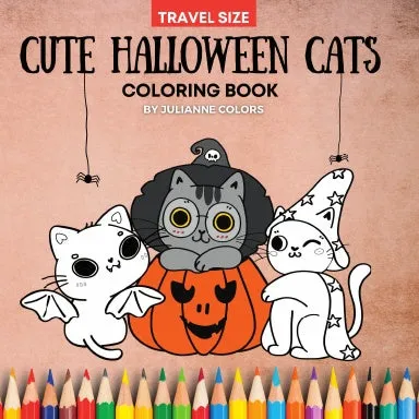 Cute Halloween Cats (Travel Size)