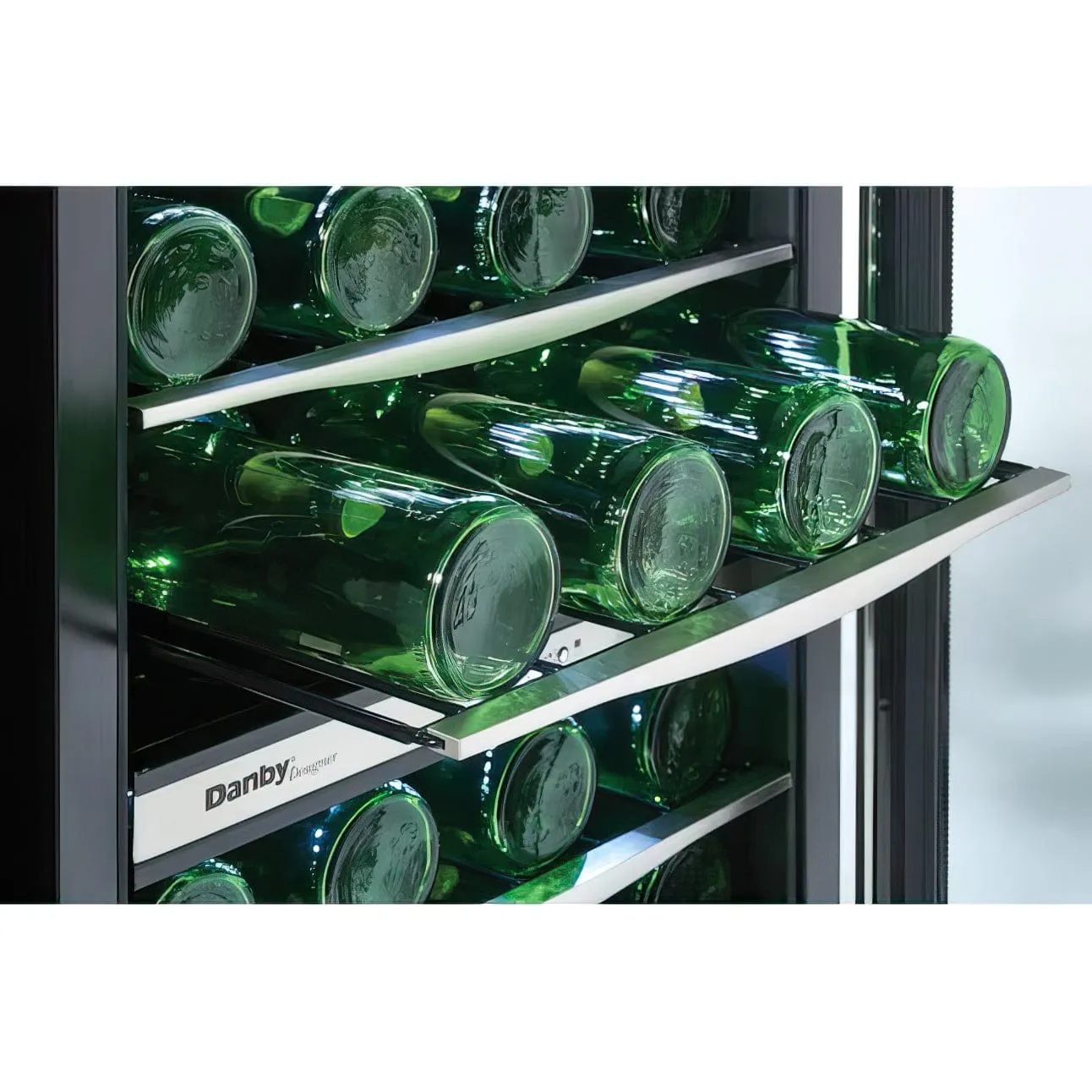 Danby 19.44'' width 38 Bottle Dual Zone Free-standing Wine Refrigerator