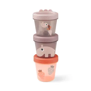 Done by Deer set of 3 stackable storage boxes | Ozzo Powder