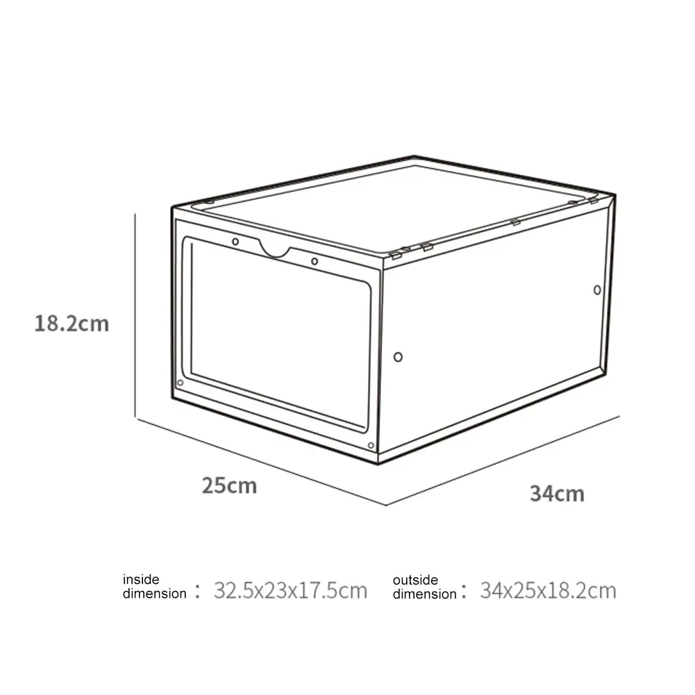 Dustproof Shoes Box