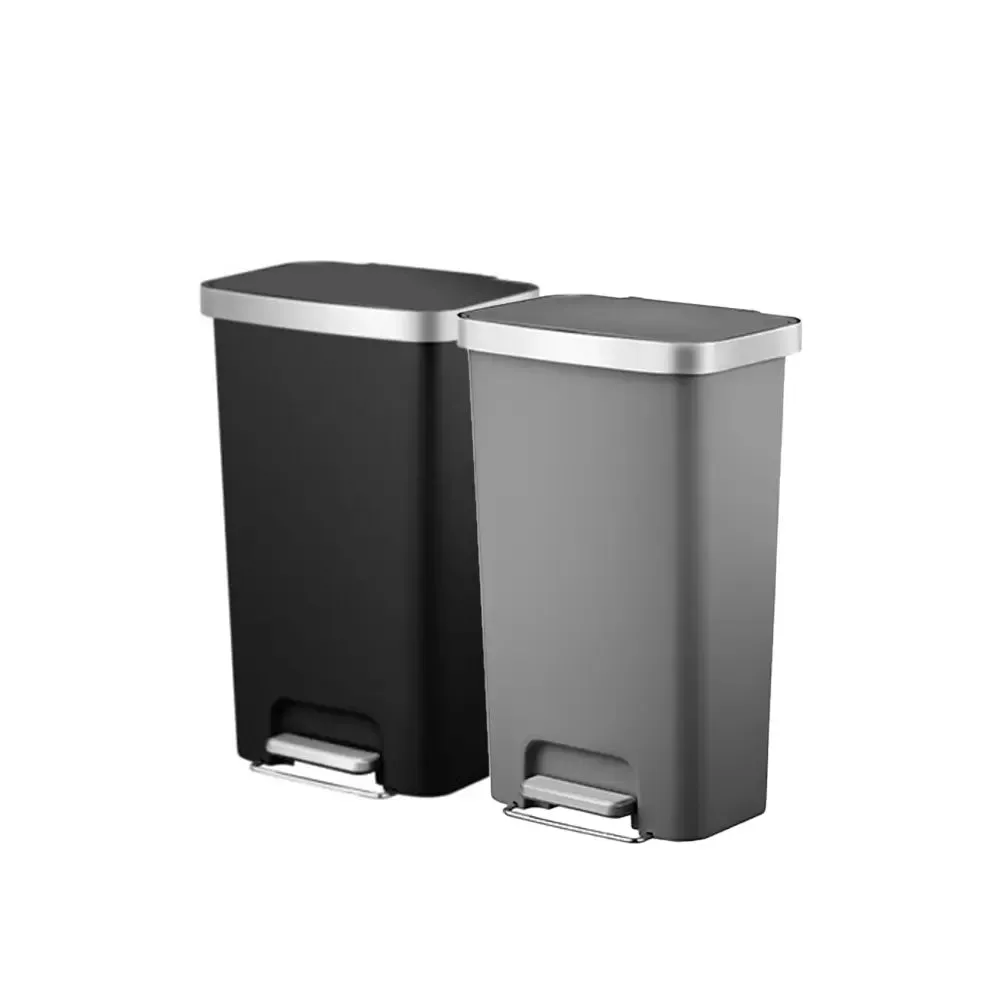 EKO Dustbin | HANA | EK6266 | 45L | Trash Bin | Waste Bin | Plastic | Step Pedal Bin  | Kitchen Bin