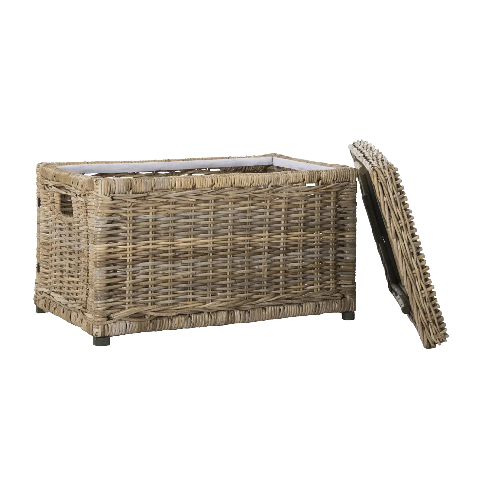 Elijah 30" Wicker Storage Trunk