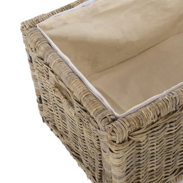 Elijah 30" Wicker Storage Trunk