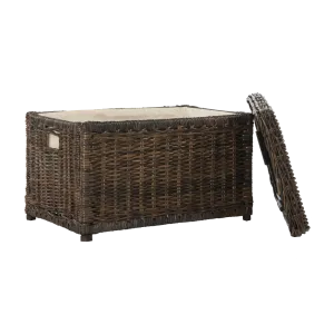 Elijah 30" Wicker Storage Trunk