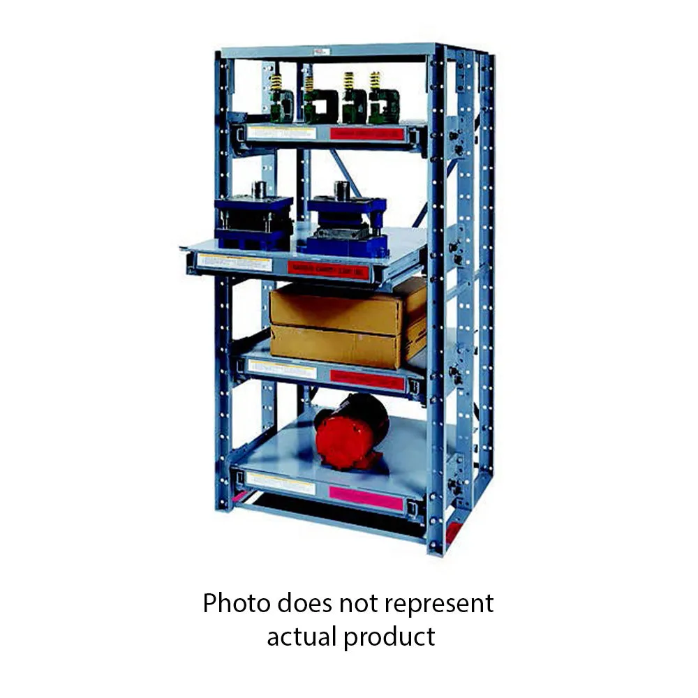 Expandable Roll-Out Shelf Rack Add-On - 2000 lbs per Shelf, Easy Access