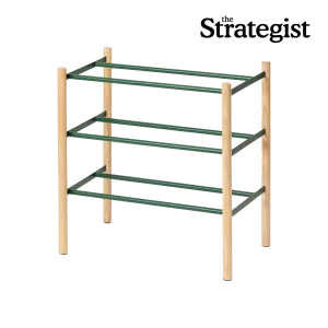 Expandable Shoe Rack (18" H)  - Steel - Forest Green