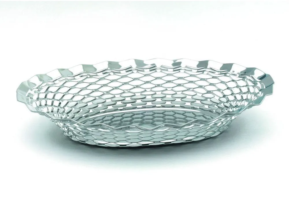 Genware 150 S/St.Round Basket 9.1/2"Dia.