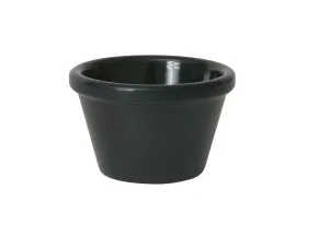 Genware S278-03 Ramekin 2oz Smooth Black 73X35mm - Pack of 24