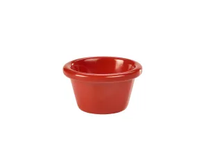 Genware S278-05 Ramekin 2oz Smooth Red - Pack of 24