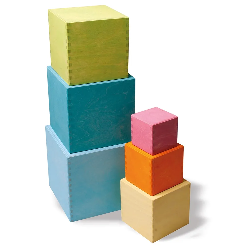 Grimm's Large Pastel Boxes Set