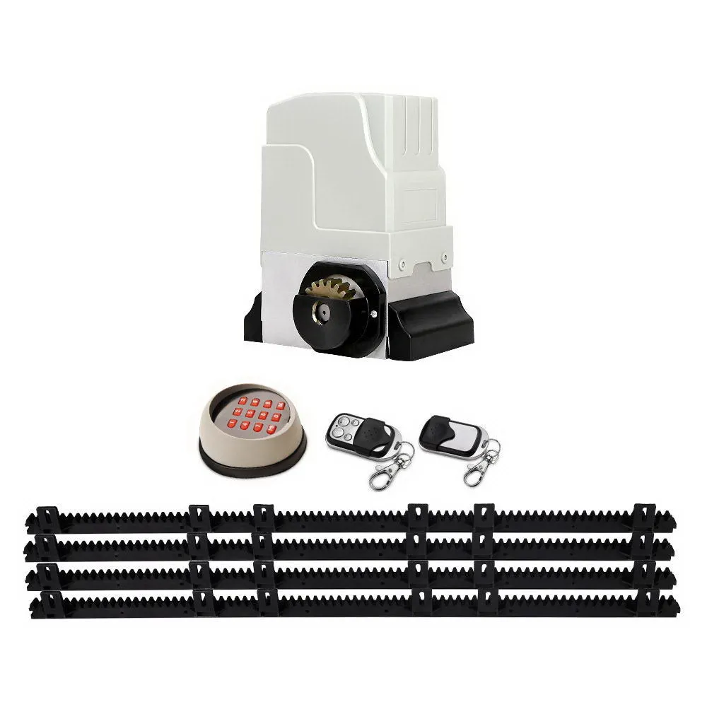 Heavy Duty Auto Sliding Gate Opener Kit 4M 1800KG - Lockmaster