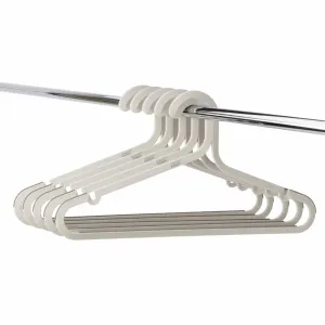 JOSEPH JOSEPH - Set of 5 Anti-Tangle Clothes Hangers Ecru