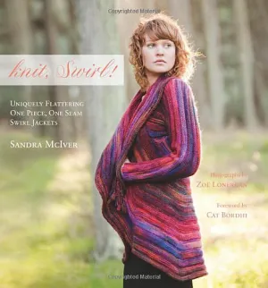 Knit, Swirl! Uniquely Flattering One Piece, One Seam Swirl Jackets