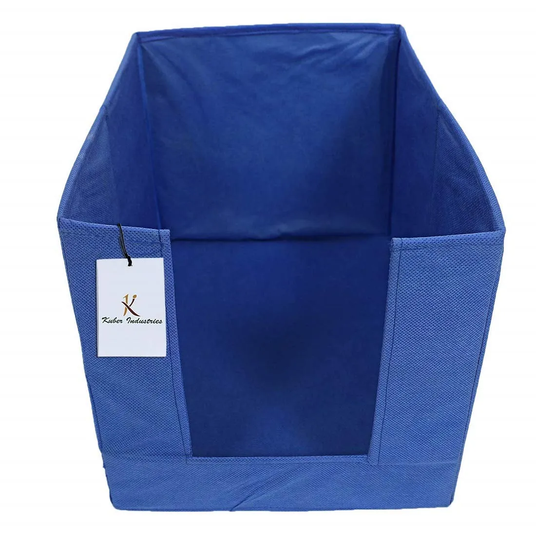 Kuber Industries 2 Piece Non Woven Shirt Stacker Wardrobe Organizer Set, Blue (CTKTC2986)