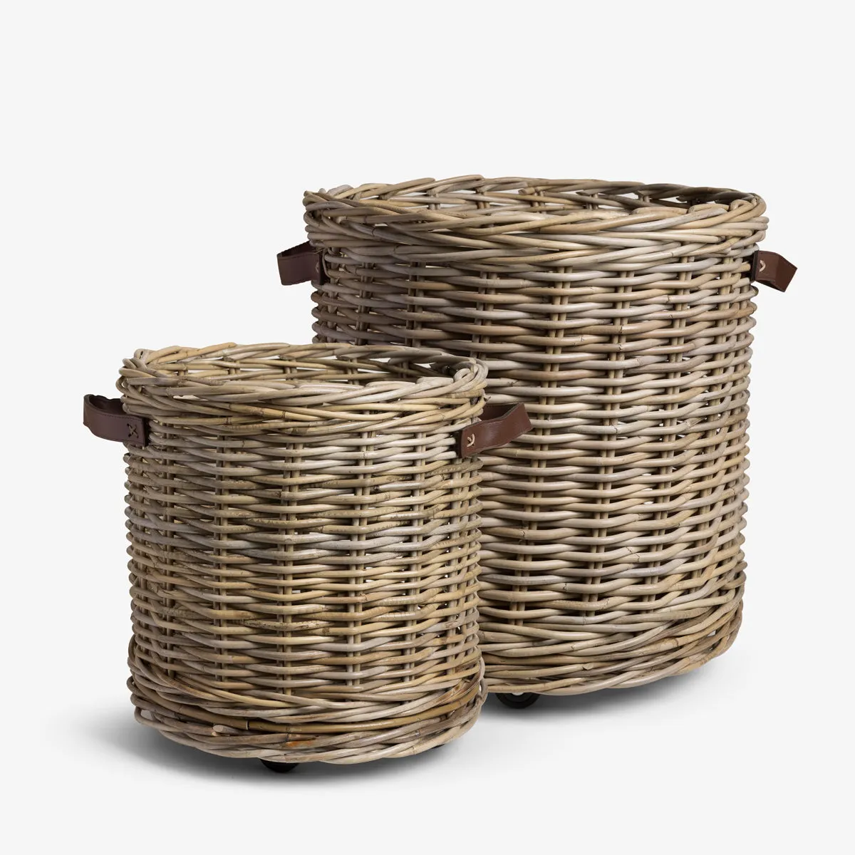 Kubu Rattan Log Baskets