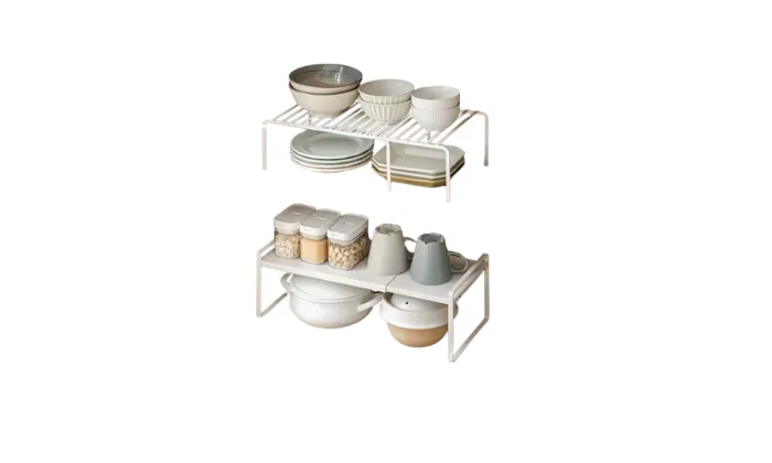 Layered Retractable Kitchen Storage Rack