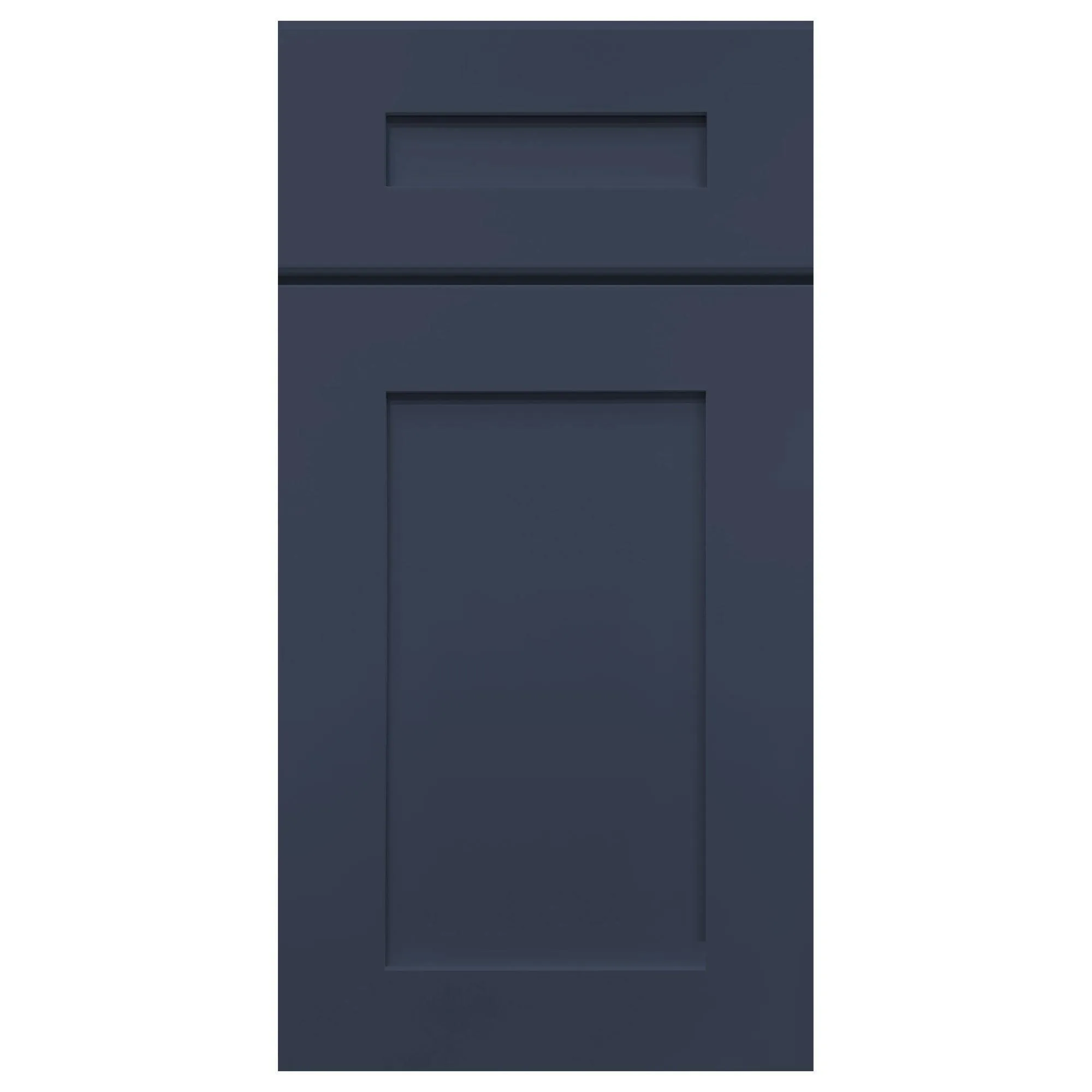 Lazy Suzan Base Kitchen Cabinet SCER33 Danbury Blue LessCare 34.5 in. height 33 in. depth