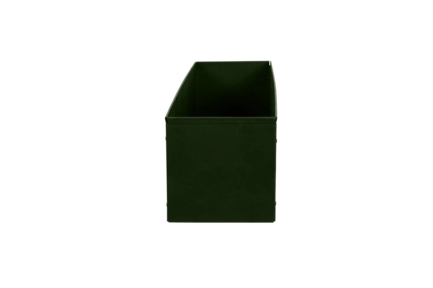 Liva balcony flower box without brackets dark green 60 / 80 / 100 cm