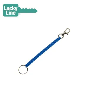 LuckyLine - 41301 - Coil with Trigger Snap - Assorted - 1 Pack